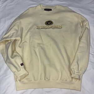 Jansport Yellow Wisconsin Crewneck Size XL